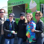 Cupcakes for Courage at Ride Janie Ride Event for Cancer Recipient Kathryn Pekarik